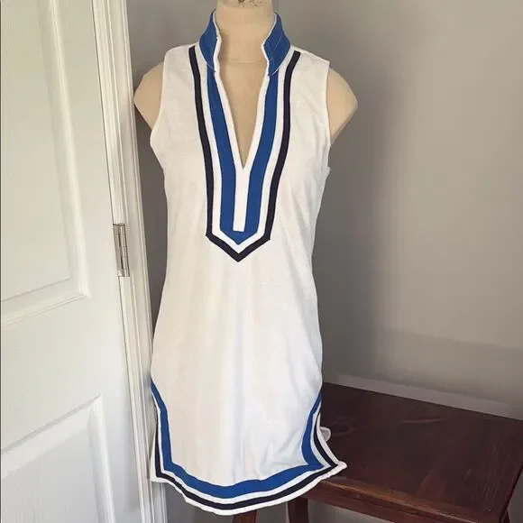 Boston Proper Loop Terry Color Block Tunic Dress Size XS - Picture 3 of 12